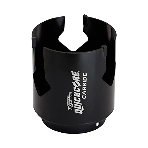 Disston QUICKCORE 2 1/2" TCT Tungsten Carbide Tipped Hole Saw 10X Faster CORE Ejection Quick Change E0100183 - style: 2 1/2"