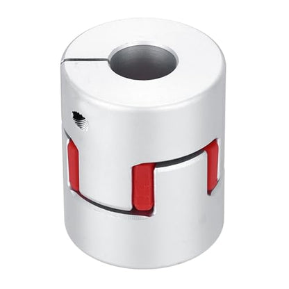 MECCANIXITY Aluminum Shaft Coupling Shaft Coupler 10mm to 12mm Flexible Spider Coupling L30mm x D25mm Coupler Jaw Spider Shaft Joint Connector for 3D Printers DIY CNC Router Milling Machine - size: 10mm to 12mm