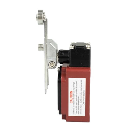 Adjustable Roller Limit Switch, High Temperature Micro Motion Switch, 1NO+1NC Contact, 5Amp, Automatic Reset for Machinery & Industrial Applications