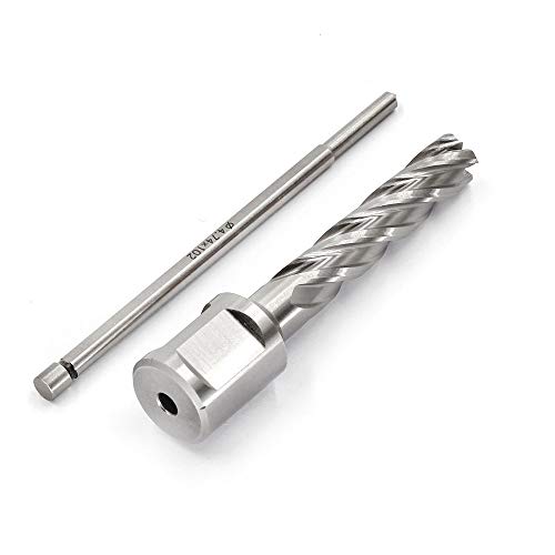 Annular Cutter JESTUOUS 3/4 Inch Weldon Shank 7/16 Cut Dia 2 Cut Depth
