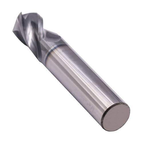 4 Flute 90° Solid Carbide Drill Mill(1Pc, 1/2"), AlTiN Coated - size: 1Pc 1/2"