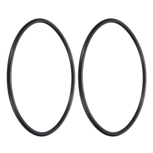 uxcell 2Pcs AS-442 Nitrile Rubber O-Rings 7-1/4" ID 7-3/4" OD 1/4" W Black - size: 7-1/4" ID 7-3/4" OD 1/4" Width