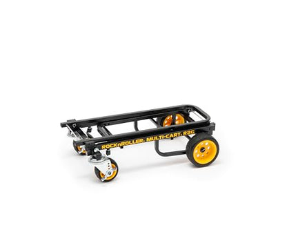 Rock-N-Roller R2G (Micro Ground Glider) 8-in-1 Folding Multi-Cart/Hand Truck/Dolly/Platform Cart/26" to 39" Telescoping Frame/350 lbs. Load Capacity, Black - style: Ground Glider