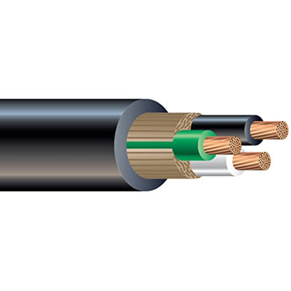 175' 10/3 SOOW SO Portable Power Cord Outdoor Durable Flexible Wire Cable 600V - size: 175FT