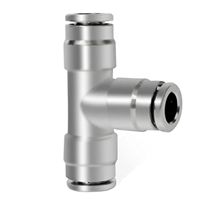 Brass 1/4" 3 Way Union Tee Push to Connect tee and Air Fittings