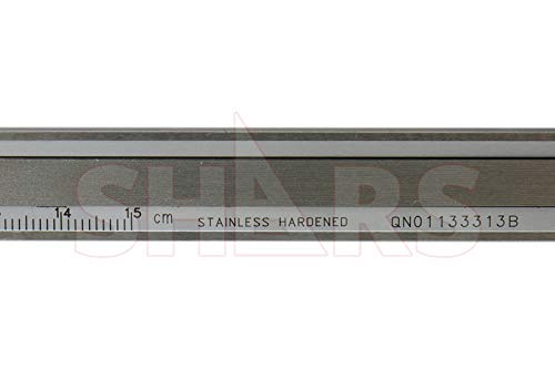 Shars 0-150mm Dial Caliper Shock Proof, 0.02mm Graduation, 4-Way White Face 303-1306 P)