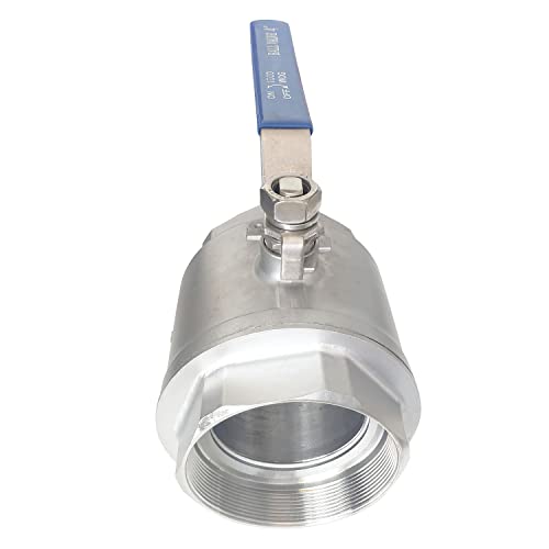 4" Full Port Ball Valves 316 Stainless Steel NPT Female Thread Ball Valve for Water, Oil, and Gas WOG 1000 - size: 4 Inch