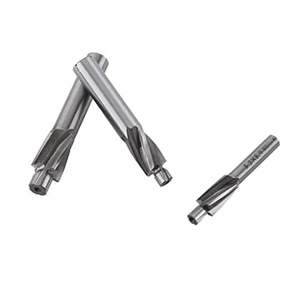 Watris Veiyi 5PCS Counterbore Drill Bit Set, 4 Flutes End Mill Bits