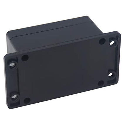 2Packs Junction Box IP65 Waterproof ABS Plastic Electrical Project Case Power Junction Boxes, Project Box with Fixed Ear Black 3.94x2.68x1.97 inch(100x 68 x50 mm) - color: Fixed Ear Design, size: 3.94"x2.68"x1.97"(2Pcs)