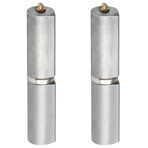2 Pack 7-1/2" Weld On Bullet Hinge, Heavy Duty Weldable Lift Off Gate Hinge