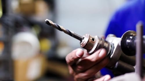 Drill America 15/16" Reduced Shank High Speed Steel Black & Gold KFD Drill Bit with 1/2" Shank, KFD Series - size: 1-5/16", style: 1/2" Shank