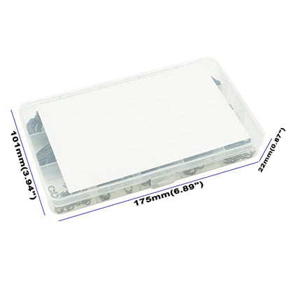 320PCS Metric C-Clips External Retaining Rings 4-28mm DIN471 Kit