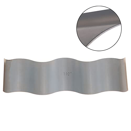 1/8 Inch Wavy Steel Parallel Set, Parallel Blocks Set of 9 Pairs Corrugated Parallel Spacers