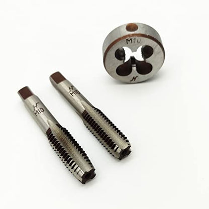 AtticZone M10 x 1.5 Metric Hand Thread Tap and Die Set, Right Hand - size: M10x1.5