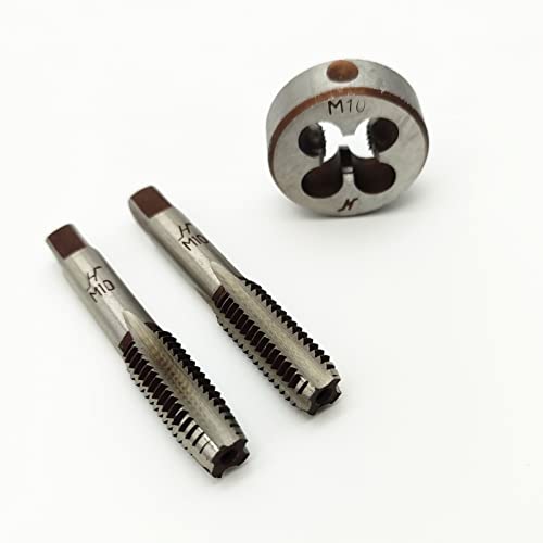 AtticZone M10 x 1.5 Metric Hand Thread Tap and Die Set, Right Hand - size: M10x1.5