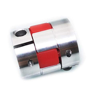 6.35 1/4"x8mm CNC Flexible Plum Coupling Shaft Coupler Connect D25 L30