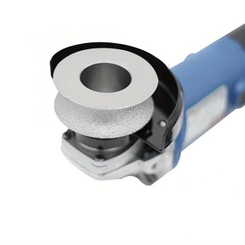 1PC Vacuum Brazed Diamond Grinding Disc of Half-Round Edge 75mm DIY Diamond Wheel Used Dry or Wet 10/15/20/25/30mm Available (30mm) - size: 30mm