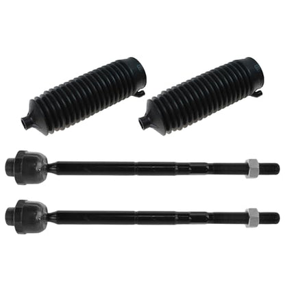 TRQ Front Driver & Passenger Side Steering Kit Steering Rack & Pinion - style: PSA27284