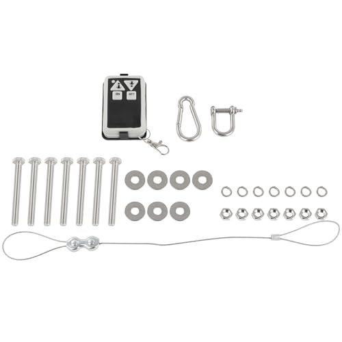 cciyu 12V Electric Free Fall Anchor Winch with Wireless Remote Control