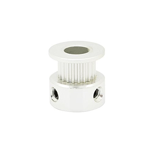 5PCs Aluminum 2GT Timing Pulley 20 Teeth Bore 8mm for 3D Printer 6mm Width 2GT Timing Belt - size: 20 teeth, style: 8mm bore, for 6mm belt