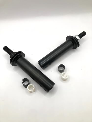 6-1/4” Long Shaft Arbor Extension SET fits 1/2" right and left side shaft Motor Arbor Threaded Shaft Adapter for Buffing Grinding Wheels/For Bench Grinder Qty 1 set. Fits 1/2" 5/8" or 3/4"