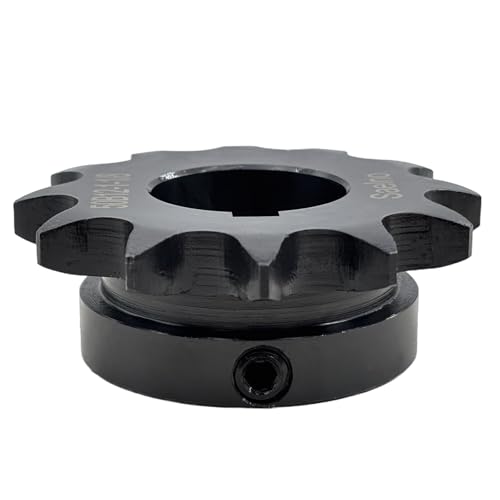 #50 Roller Chain Sprocket Type B 1 1/8 inch Bore 12 Tooth, Hardened Antirust 1045 Steel Drive Sprockets 50B12-1 1/8