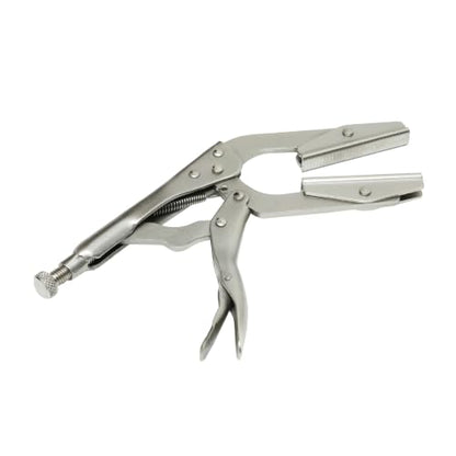 HFS(R) Pinch Off Locking Pliers, Heavy Duty Hose Clamp Tool, 10-1/2 Inch (2-Pack), Wider Jaws for Full Pinch, Angled Arms for Comfort, Ideal for Heater, Radiator, Water, Vacuum, Fuel & Air Lines