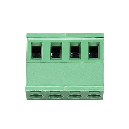 20pcs 4P 5.08mm Angle PCB Screw Terminal Block - size: 20pcs 4P 5.08mm