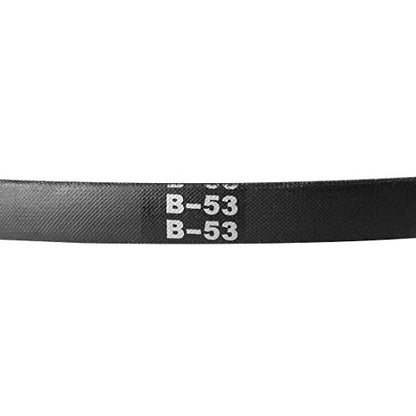 uxcell B53 V-Belts 53" Pitch Length, B-Section Rubber Drive Belt 2pcs - size: 53"