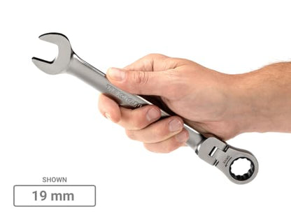 TEKTON Flex Head Ratcheting Combination Wrench Set, 25-Piece | WRC95004 - size: 25-Piece (1/4-3/4 in.), style: No Storage