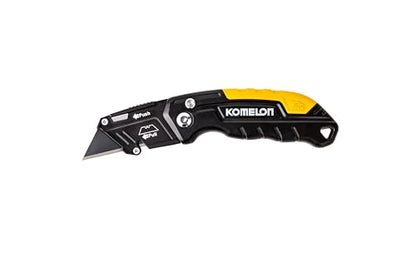 Komelon Folding Utility Knife, Includes 4 Blades