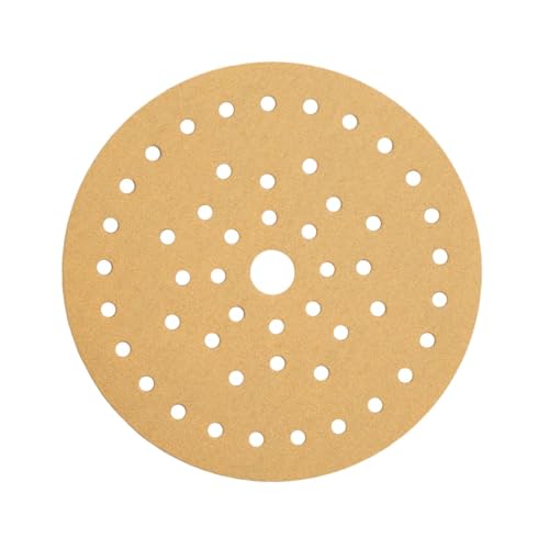 Mirka Gold Multifit 5 Inch 100 Grit Hook and Loop Sanding Discs, 50 Pack - size: Grit 100