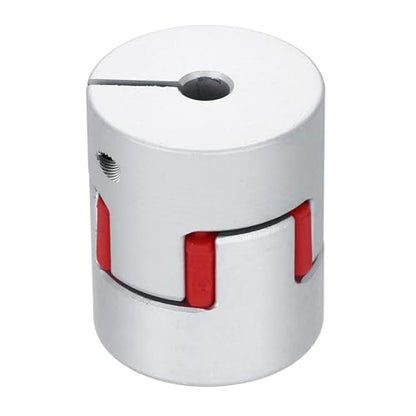 MECCANIXITY Aluminum Shaft Coupling Shaft Coupler 5mm to 6mm Flexible Spider Coupling L30mm x D25mm Coupler Jaw Spider Shaft Joint Connector for 3D Printers DIY CNC Router Milling Machine - size: 5mm to 6mm