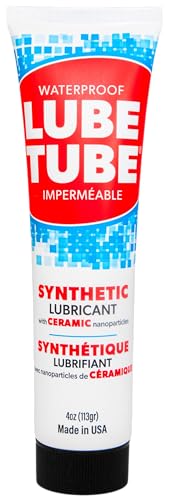 LubeTube 4oz O-Ring Grease – Stops Leaks on Pump & Filter Seals – Non-Sticky Synthetic Grease for Pool Equipment, Plumbing, RV & Marine – PFAS-Free, Food-Grade, Made in USA - size: 1 Pack