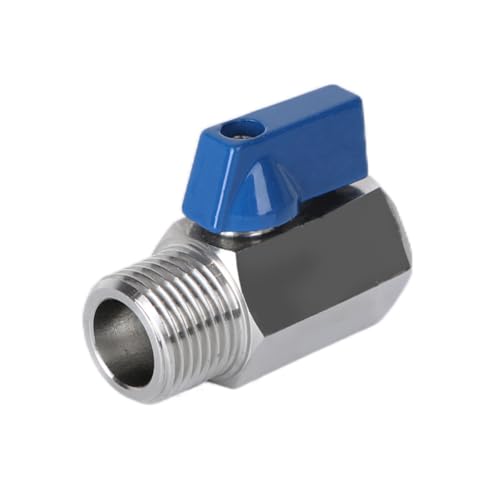 Shut Off Valve 1/2" NPT Male x 1/2" NPT Female Ball Valve - size: 1/2 MNPT x 1/2 FNPT