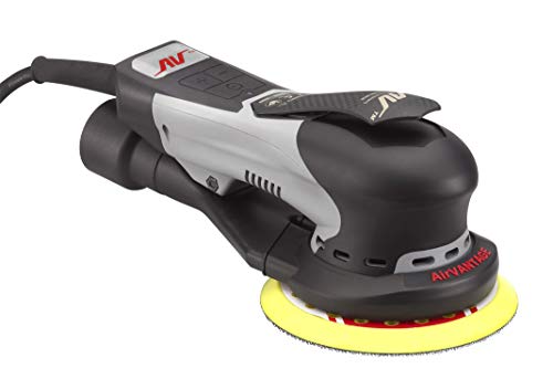 AirVANTAGE 5" Palm-Style, 2nd Generation Industrial Advanced Electric Sander Central-Vacuum with Low-Profile Pad (3/32- Hook & Loop) - size: 5": 3/32- Hook & Loop