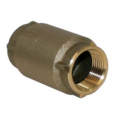 Merrill MFG CVNL75 3/4" No-Lead Brass Check Valve 700 Series, 0.75" (Pack of 2) - size: 3/4 inch (Pack of 2)