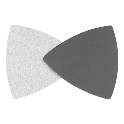 uxcell Triangular Sandpaper Hook and Loop Triangle Sanding Pad Fit 3-1/2" Oscillating Multi-Tool Silicon Carbide for Wet/Dry Use 800 Grit 8pcs - size: 800 Grit