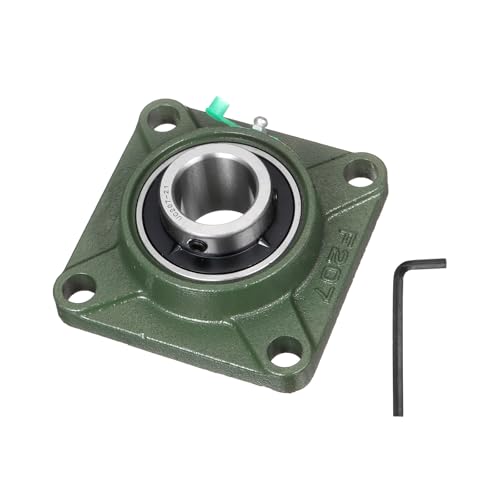 uxcell UCF207-21 Pillow Block Bearings,1-5/16 inch Bore(ABEC3) - size: UCF207-21 (1-5/16 inch)