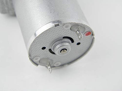 CHANCS Self-Locking Reversible 370WG 6V DC 2RPM Worm Geared Drive Motor for DIY Parts - size: ‎6V, style: 2RPM