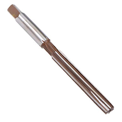 uxcell Hand Reamer 8mm Alloy Tool Steel H8 6 Straight Flutes Hand Milling Cutter Tool Metric Reaming Drill Bit for Metal - size: 8mm