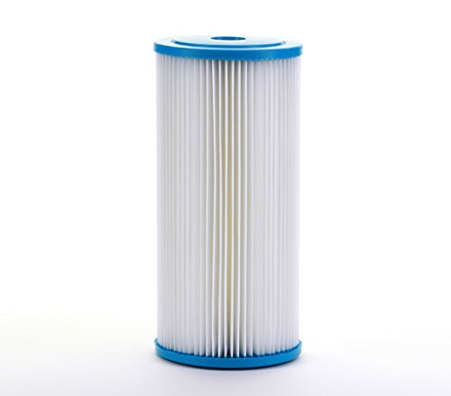 Hydronix SPC-45-1030 FXHSC R30-BB & RS6 Compatible Sediment Pleated Water Filter, Reusable 4.5 x 10 - 30 micron (2 Pack)