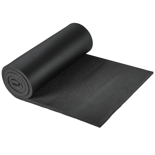 MAOPINER 1/2" T x 13" W x 60" L Neoprene Foam Padding Without Adhesive - size: 1/2" Thick × 13" Wide × 60" Long