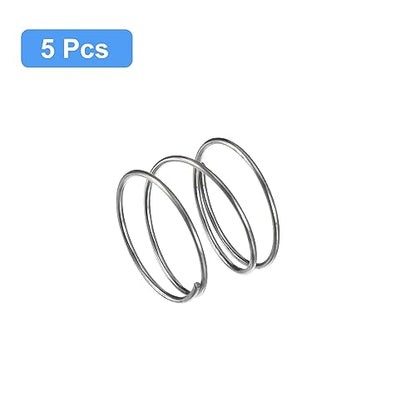 uxcell 5Pcs Compression Spring 304 Stainless Steel 20mmOD,1mmWD,15mmFL - size: 1.0mmx20mmx15mm