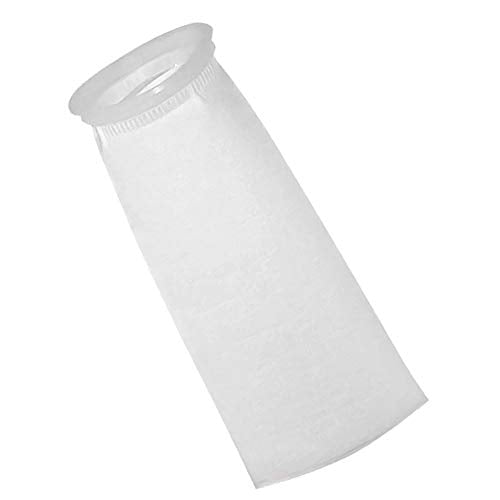 7 Inch Ring by 32 Inch Long Filter Socks 10 Micron Water Liquid Felt Filter Bag - size: 10 Micron
