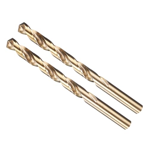 METALLIXITY Drill Bit (11/32") M35 5% Cobalt High-Speed Steel 135° 2Pcs - size: 11/32"