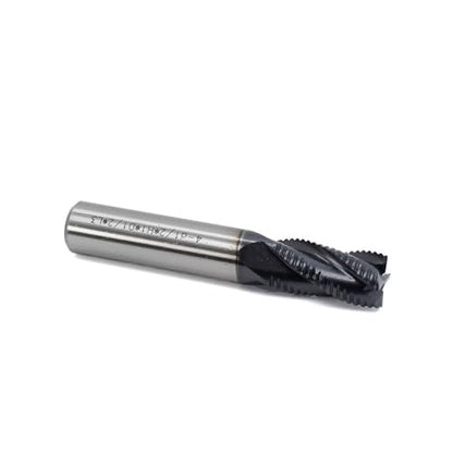Roughing End Mill JESTUOUS Square Nose 1/2" Shank Dia. 1" Flute Length