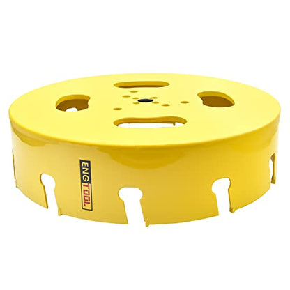 MaxTool 12" TCT Hole Saw 305mm Carbide Tip Holesaw 2.25" Deep with 5/8-18 Thread for Cutting Asphalt Brick Concrete MDF Tough Material; CT00Y57R1200 - size: 12"