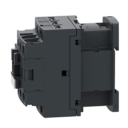 Schneider Electric - Easy TeSys DPE IEC Contactor - Non Reversing Contactors for Resistive Load and Motor Control Applications up to 9A/690V AC,3HP at 480V AC 3 Poles (3NO),120V 50/60Hz Coil,DPE09G7 - size: 3HP 460V