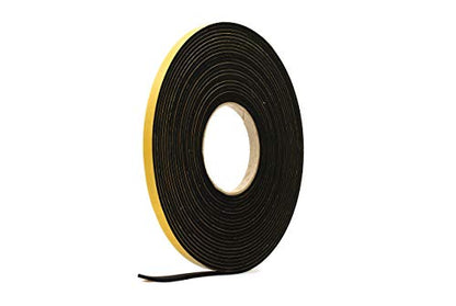 RS® Neoprene Rubber Self Adhesive Sponge Strip 10mm (W) x 3mm (T) x 10m (L)